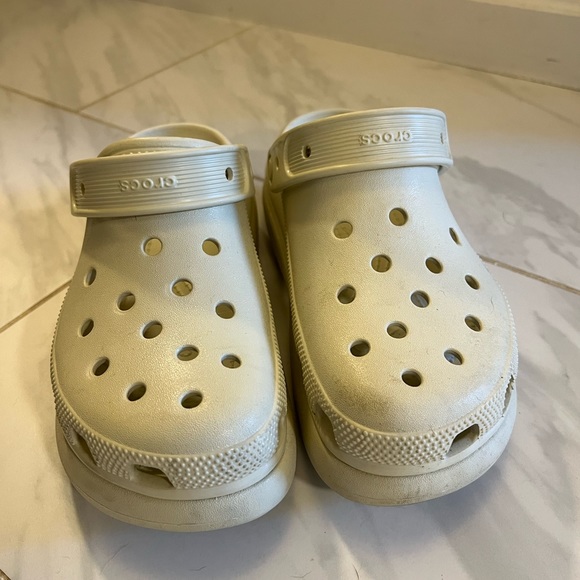 Crocs platform clogs (bone) - Picture 2 of 4